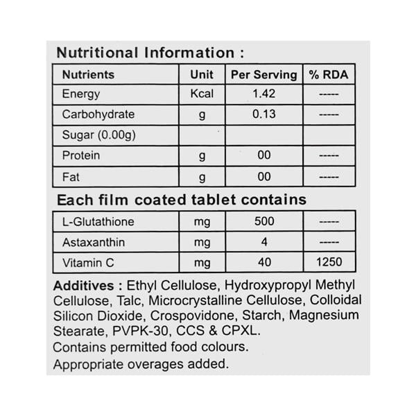 GLUTAT Tablet 10's - Global Surgicals