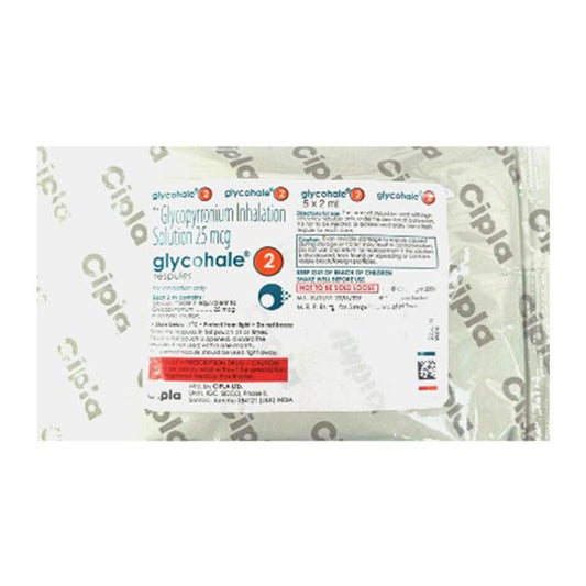 GLYCOHALE 2 Respules 5x2ml - Global Surgicals