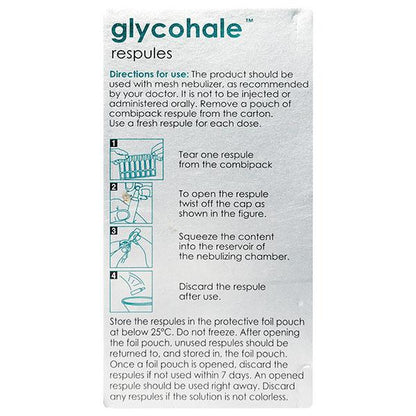 GLYCOHALE Respules 7X1ml - Global Surgicals