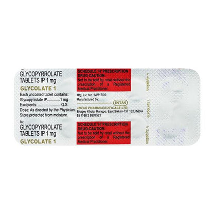 Glycolate 1mg Tablet 10'S - Global Surgicals