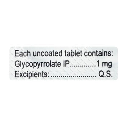 Glycolate 1mg Tablet 10'S - Global Surgicals