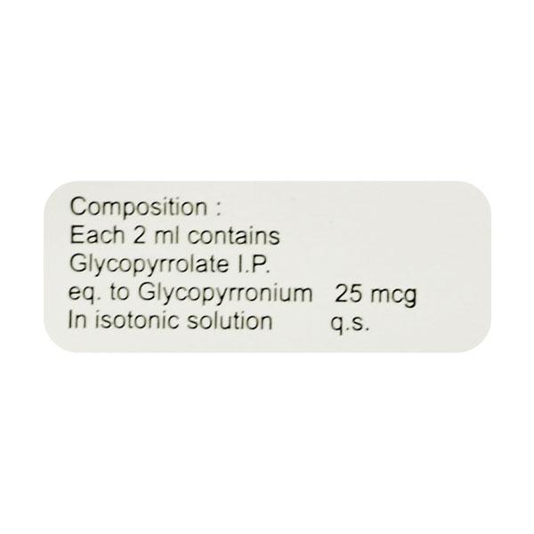 GLYNIUM 25mcg Respules 5x2ml - Global Surgicals