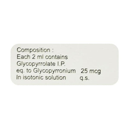 GLYNIUM 25mcg Respules 5x2ml - Global Surgicals