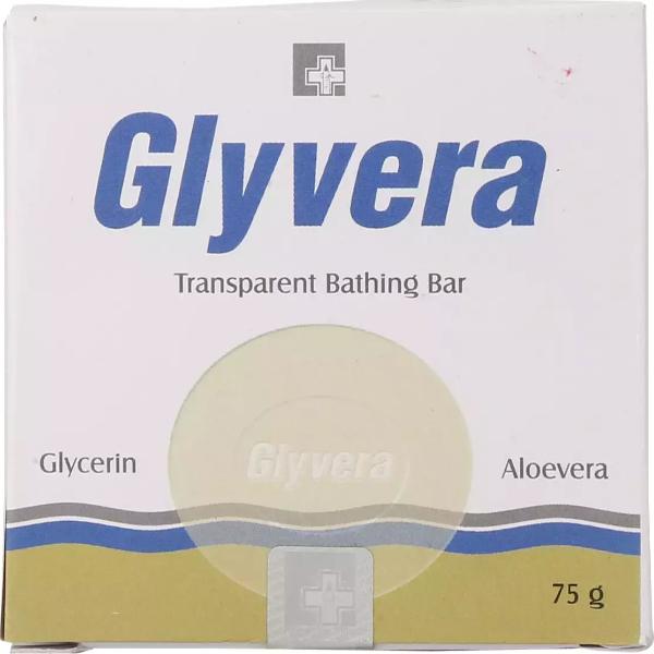 GLYVERA TRANSPARENT BAR 75gm - Global Surgicals