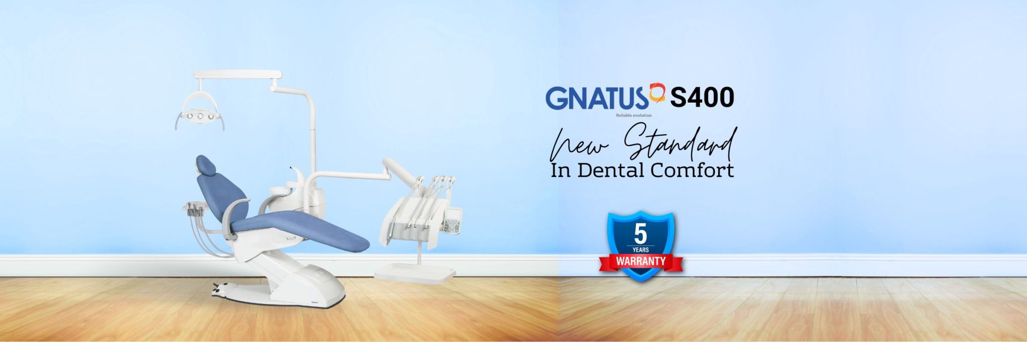 Gnatus S - 400 H Overhanging Dental Chair - Global Surgicals