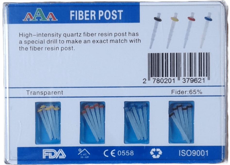 Gold Cura Refills Fiber Posts - Global Surgicals