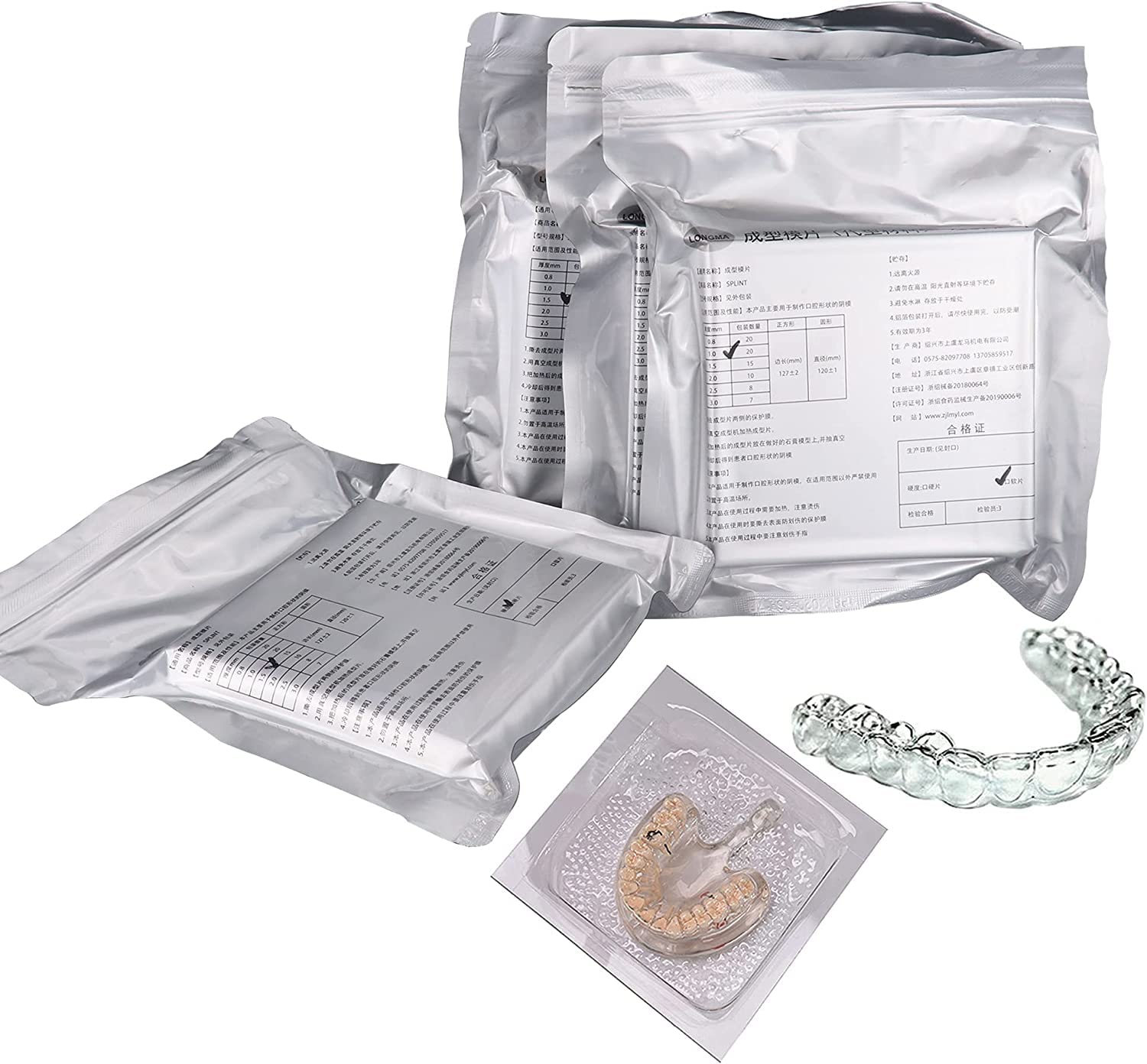 Gold Cura Vaccum Forming Splint Sheets Soft - Global Surgicals