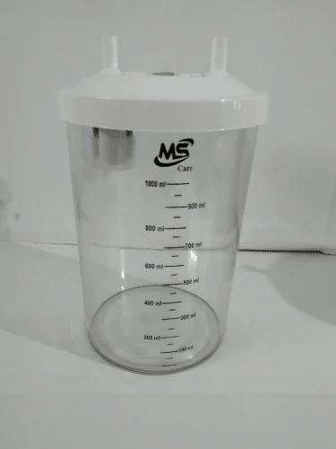 Goley Suction Bottle Poly Carbonate 1500ML Float - Global Surgicals