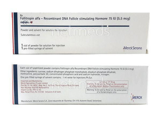 Gonal F 75Iu Injection 1's - Global Surgicals