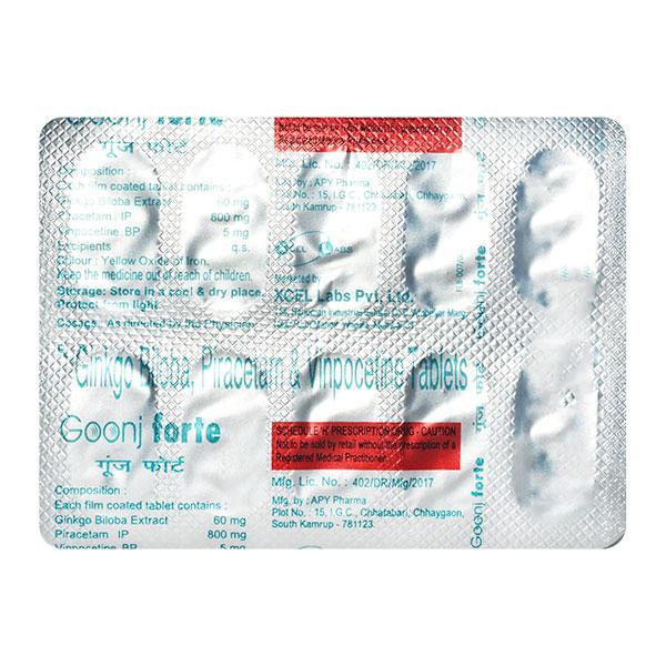 GOONJ FORTE Tablet 10's - Global Surgicals