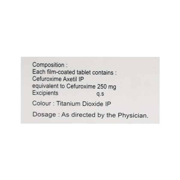 Axifur 250mg Tablet 10'S