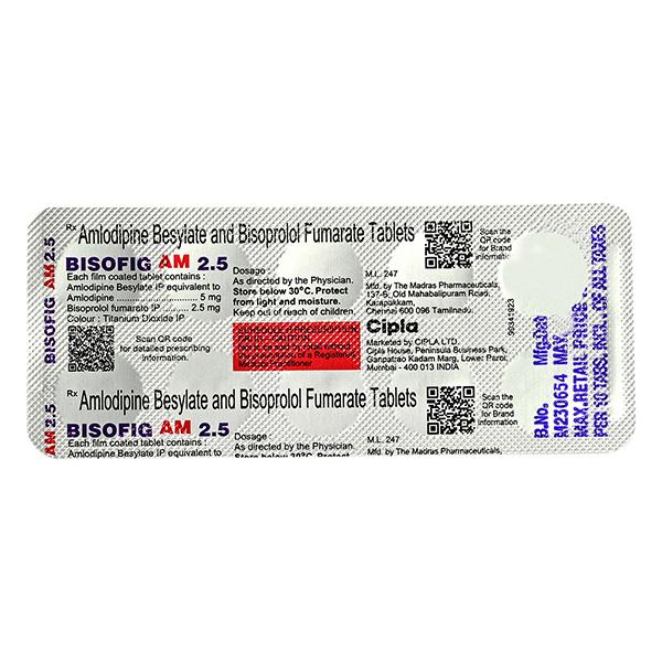BISOFIG AM 2.5 Tablet 10's