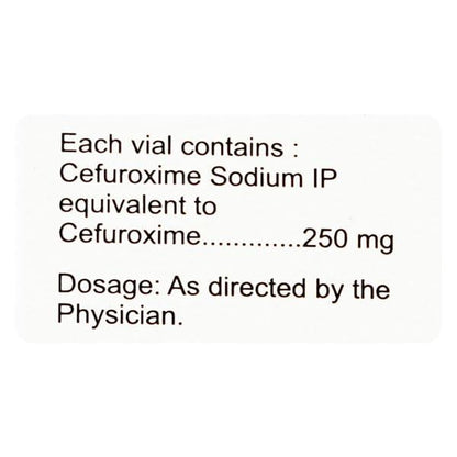 Zocef 250mg Injection 1'S