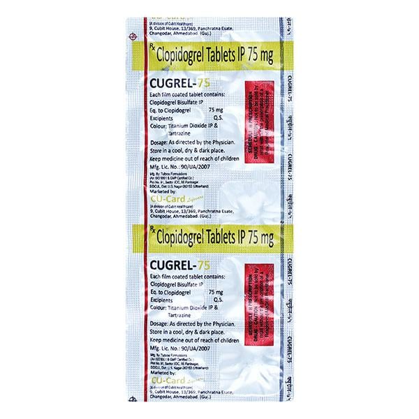 CUGREL 75 Tablet 10's