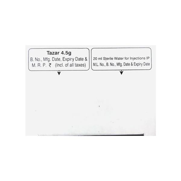 TAZAR 4.5 Combipack Injection 1's