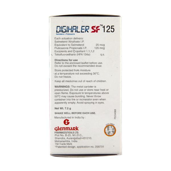 Digihaler SF 125Mcg Inhaler 120Md