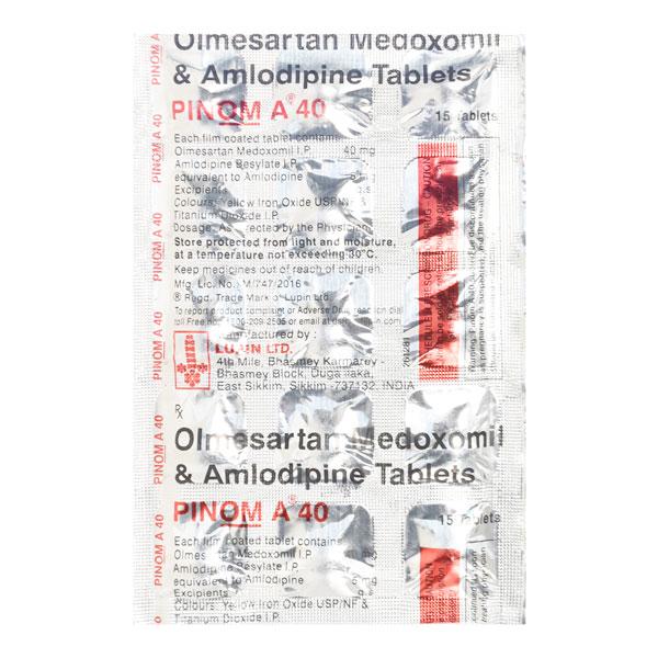PINOM A 40mg Tablet 15's