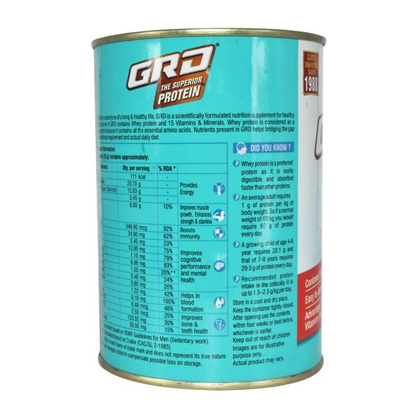 GRD Vanilla Flavour Powder 200gm - Global Surgicals