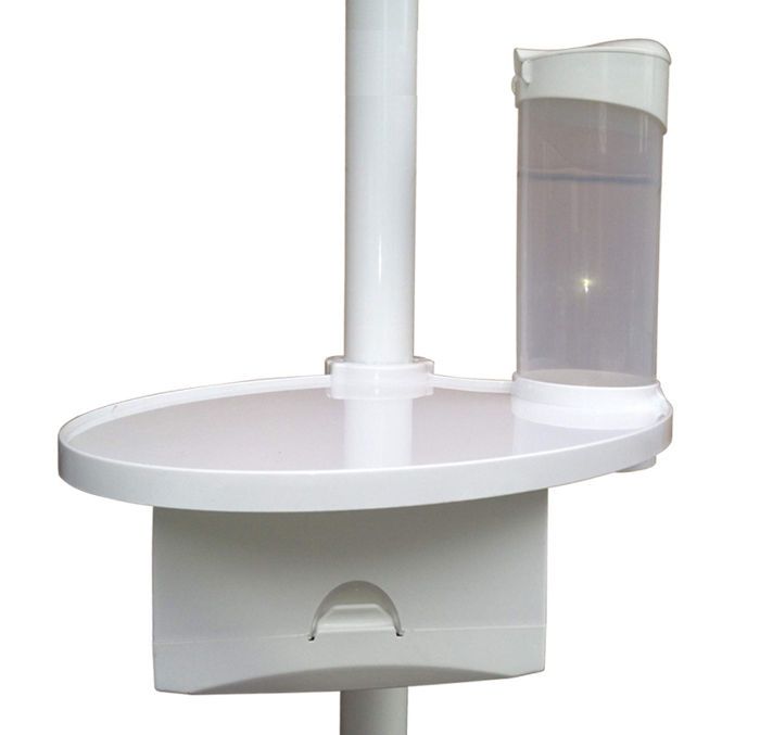 Green Guava Cup and Napkin Dispenser included Utility Tray - Global Surgicals