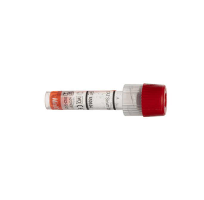 Greiner Minicollect Serum Clot Activator Blood Collection Tube - Global Surgicals