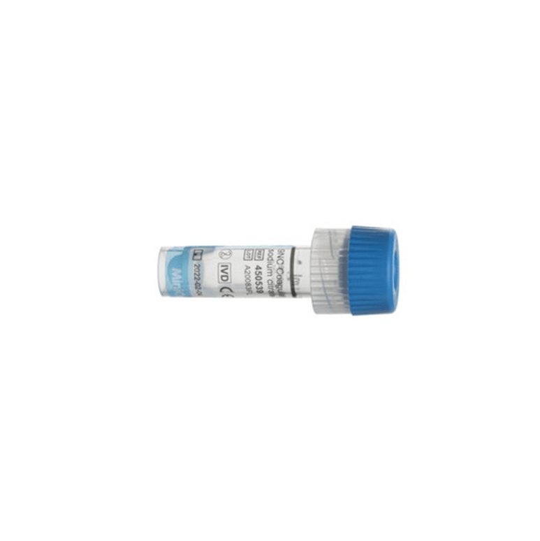 Greiner Minicollect Sodium Citrate 3.2% Blood Collection Tube - Global Surgicals