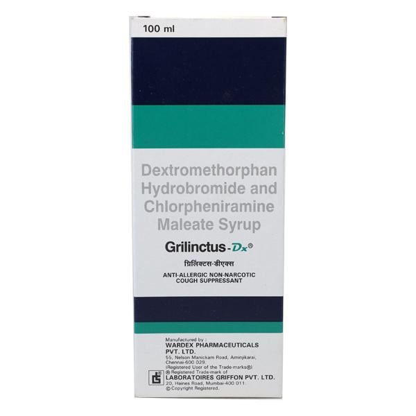 Grilinctus DX Syrup 100ml - Global Surgicals