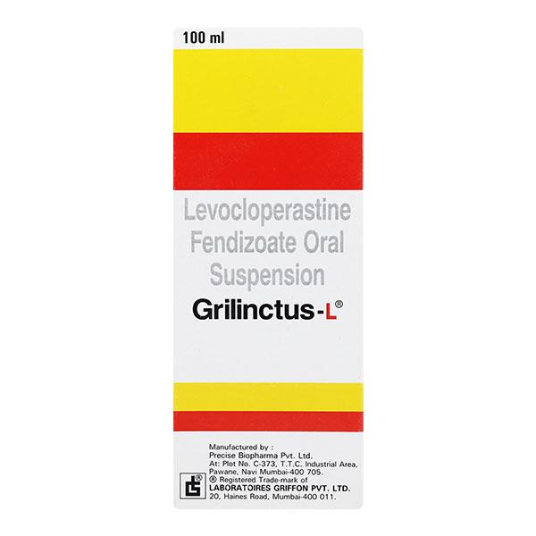 Grilinctus L Oral Suspension 100ml - Global Surgicals