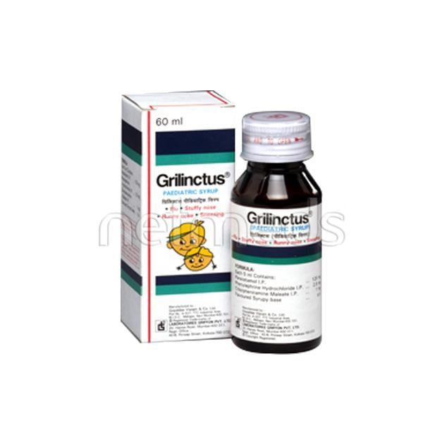 Grilinctus Pead Syrup 60ml - Global Surgicals