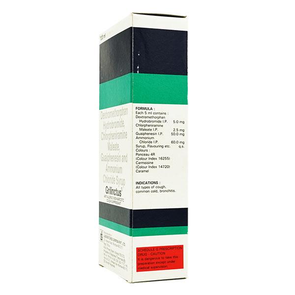 GRILINCTUS Syrup 100ml - Global Surgicals