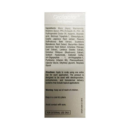 GROFACTOR HAIR System 1X4ml - Global Surgicals