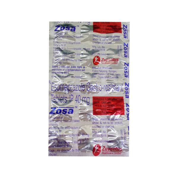 ZOSA 40mg Tablet 15's