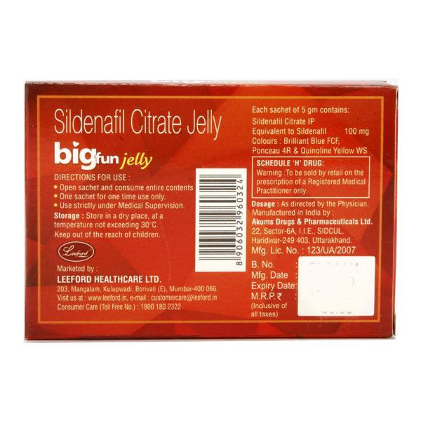 Bigfun Mint Cool Flavour Jelly 5gm