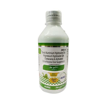 AN GEL + SUGAR FREE MINT FLAVOUR Oral Suspension 200ml