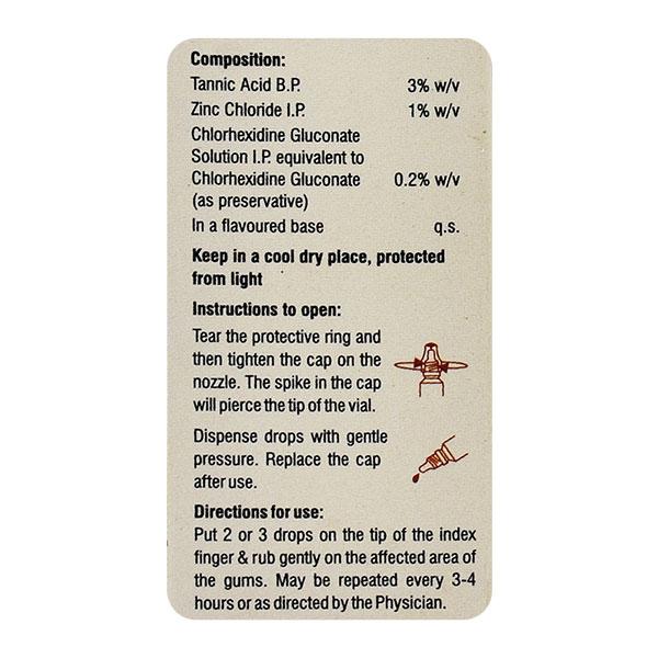 GUMAID Gum Astringent 15ml - Global Surgicals