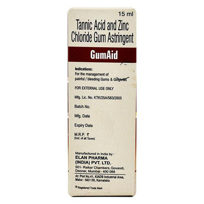 GUMAID Gum Astringent 15ml - Global Surgicals