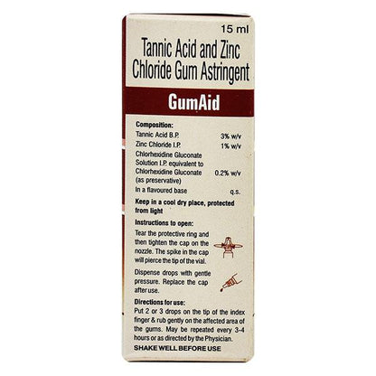 GUMAID Gum Astringent 15ml - Global Surgicals