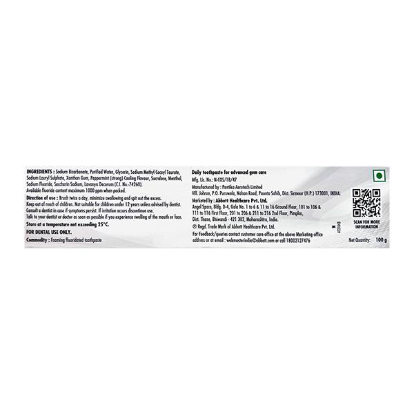GUMLOC TOTAL ADVANCED GUM CARE Tooth Paste 100g - Global Surgicals