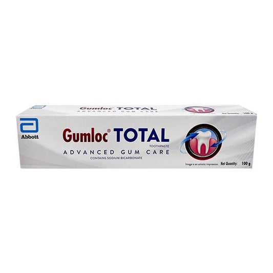 GUMLOC TOTAL ADVANCED GUM CARE Tooth Paste 100g - Global Surgicals