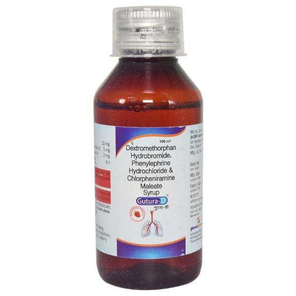 GUTURA D Strawberry Flavour Syrup 100ml - Global Surgicals