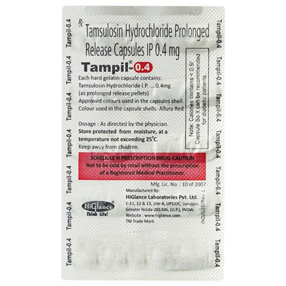 TAMPIL 0.4mg Capsule 10's