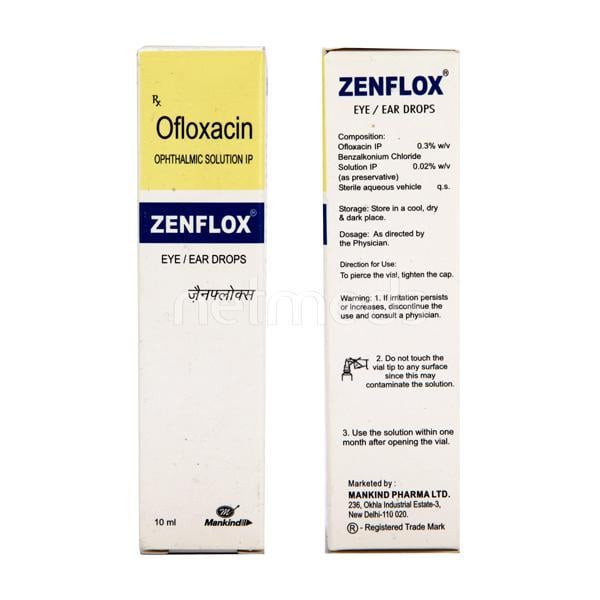 ZENFLOX Eye/Ear Drops 10ml