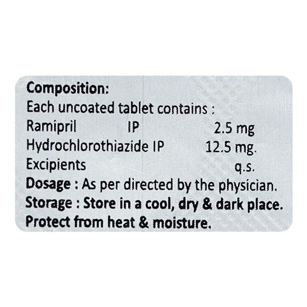 RAMIXIL H 2.5 Tablet 10's