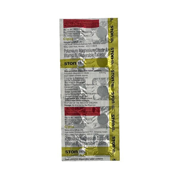 Ston 1 B6 Tablet 10'S