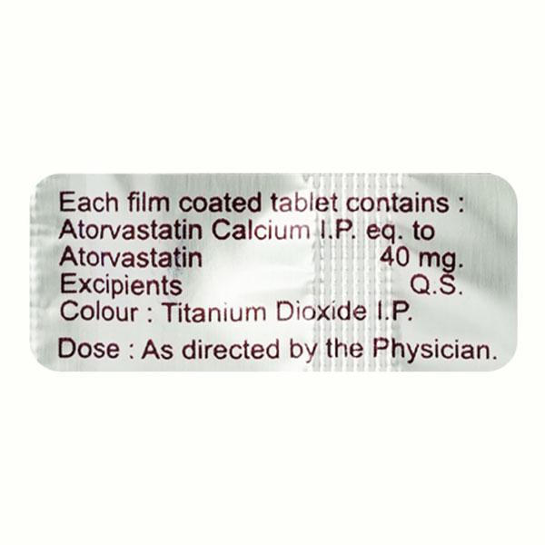 Torvason 40mg Tablet 10'S