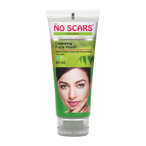 NO Scars 1% Facewash 60ml
