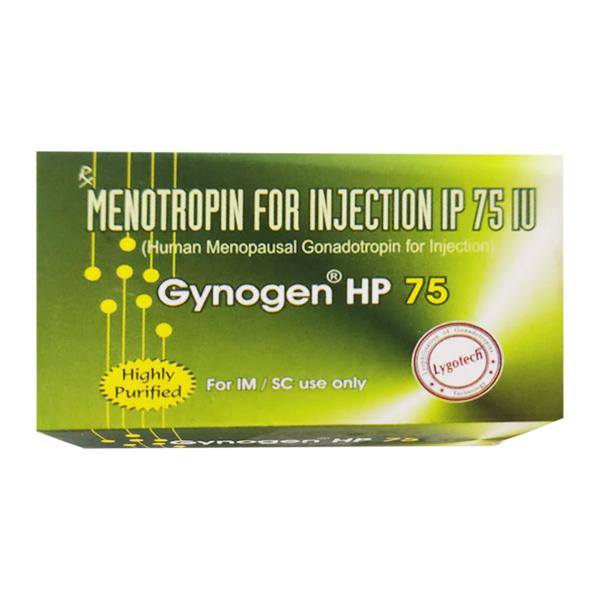 GYNOGEN HP 75iu Injection 1's - Global Surgicals
