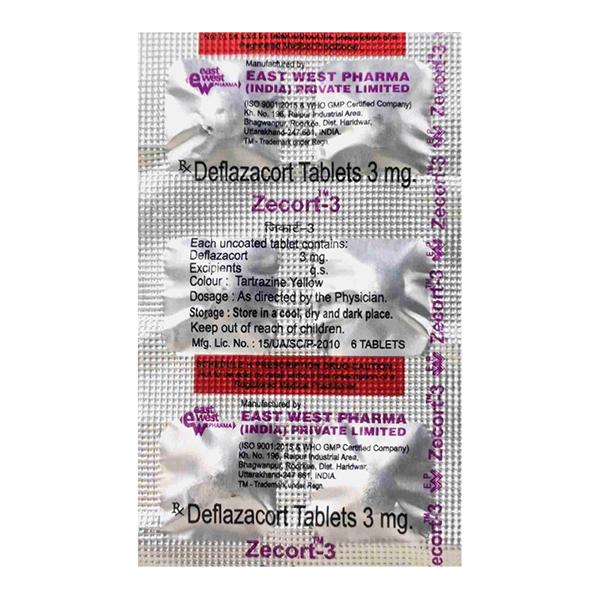 Zecort 3mg Tablet 6'S