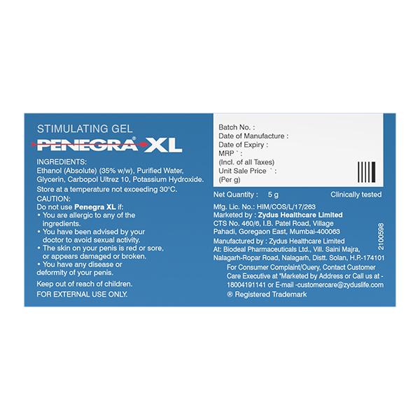 PENEGRA XL STIMULATING Gel 5g