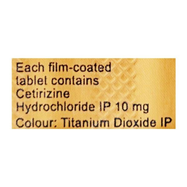Cetcip 10mg Tablet 10'S