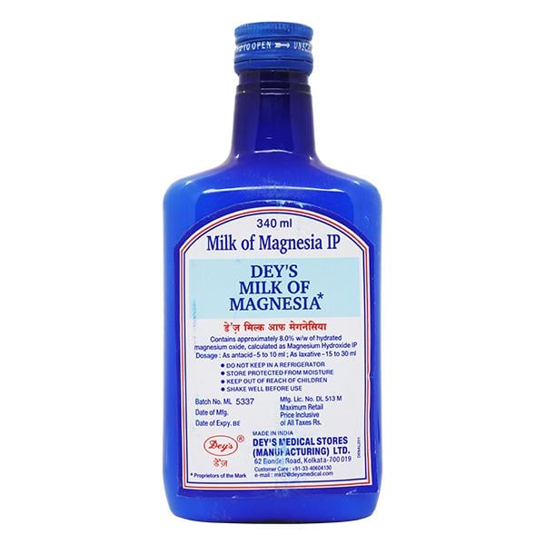 DEY'S MILK OF MAGNESIA Liquid 340ml